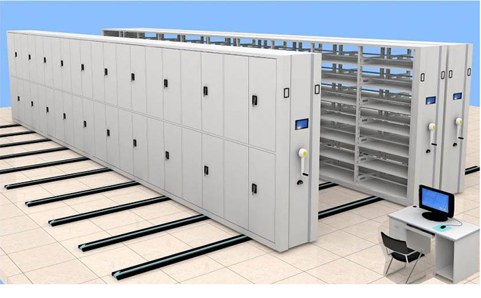 電動密集架控制系統介紹圖 電動密集架控制系統介紹圖